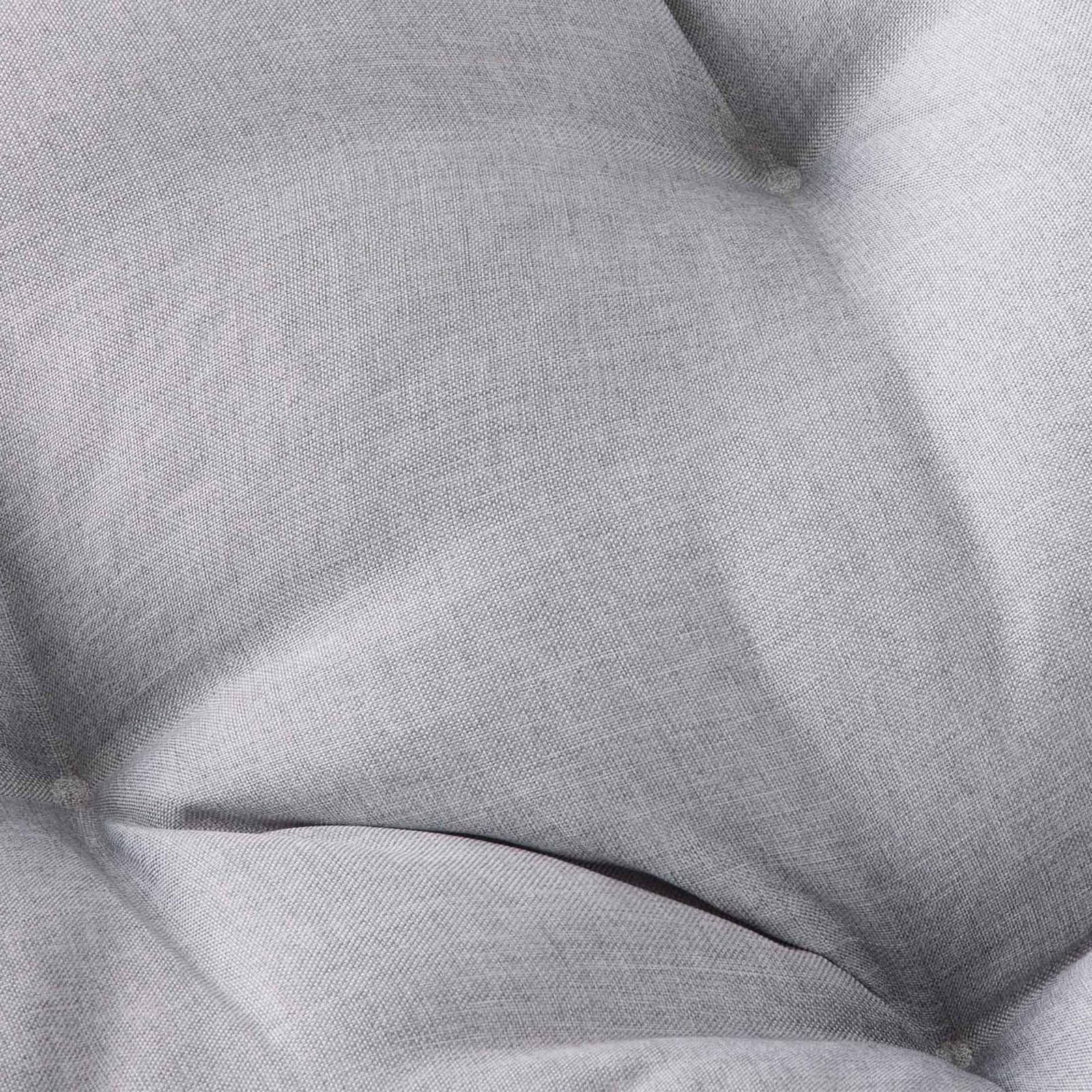 Papasan Accent Chair, Gray Linen - Image 4