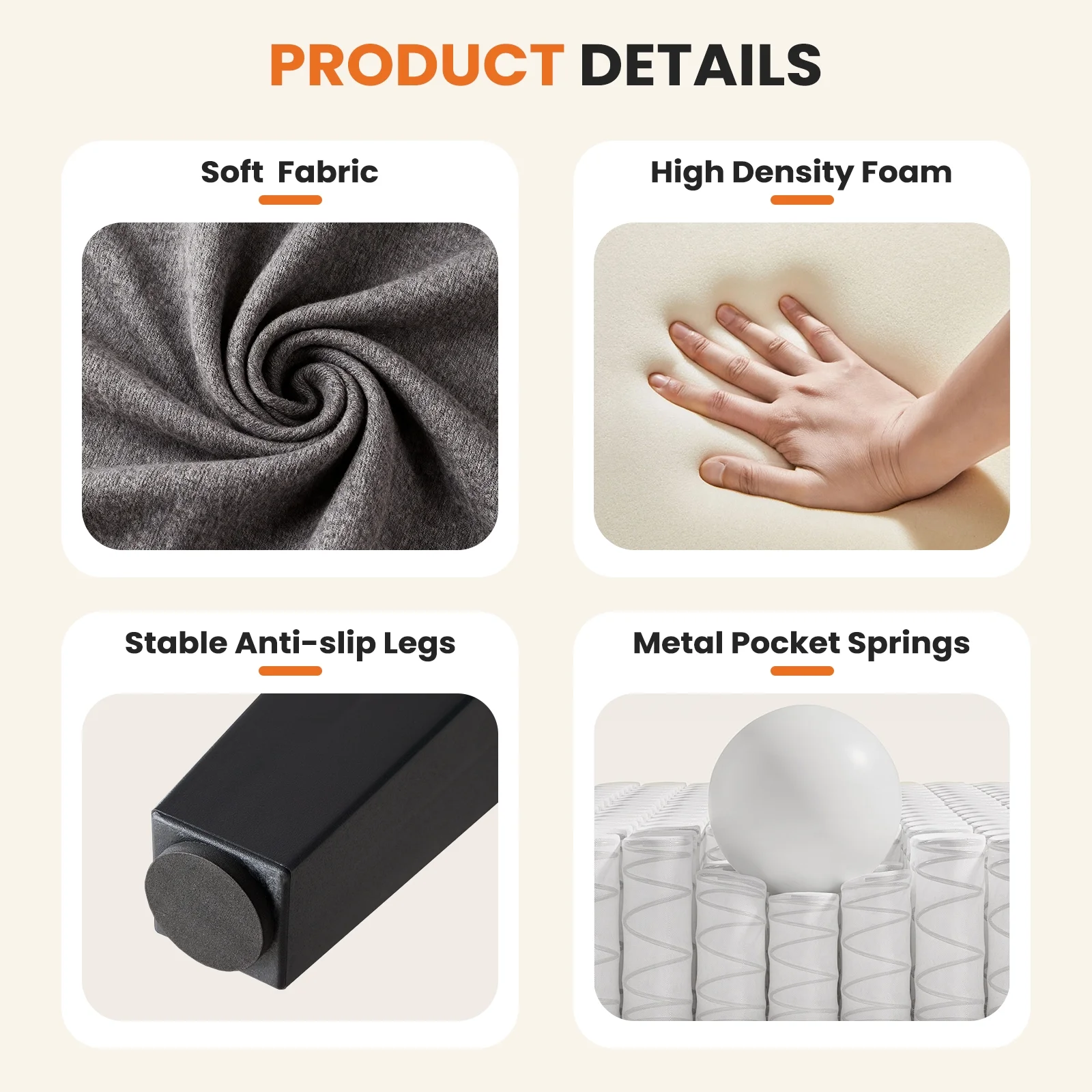 Mid-Century Modern Lounge Chair – Curved Back - Image 4